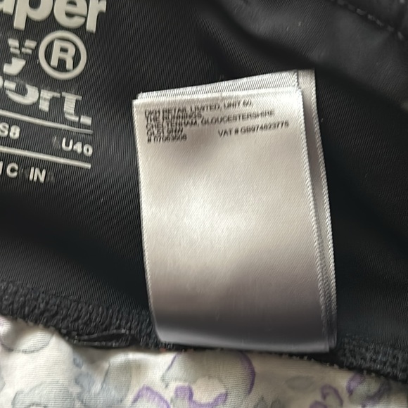 Superdry color block with mesh leggings size 8 - Picture 13 of 16